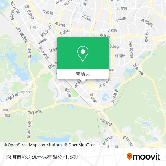 深圳市沁之源环保有限公司地图