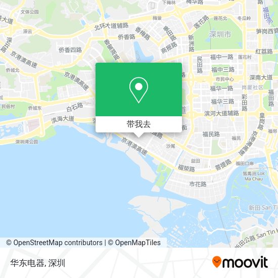 华东电器地图