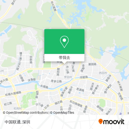 中国联通地图