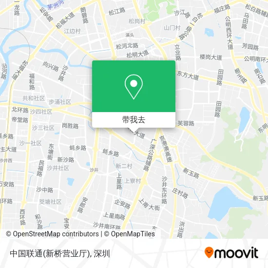 中国联通(新桥营业厅)地图