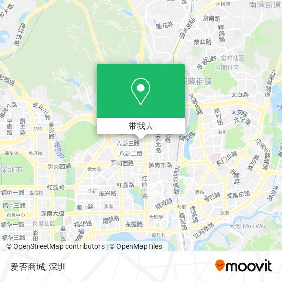 爱否商城地图