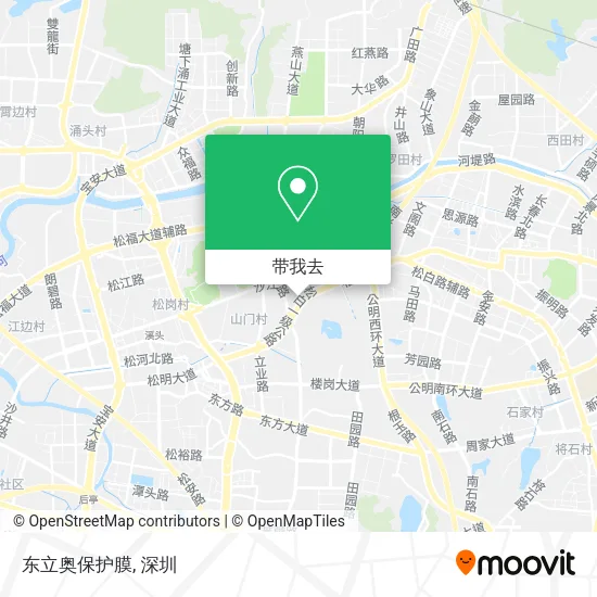 东立奥保护膜地图