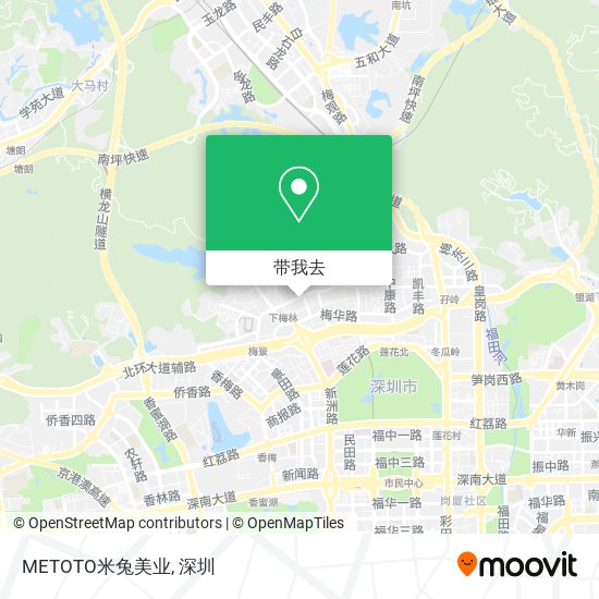 METOTO米兔美业地图