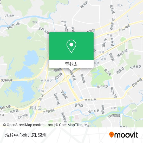 坑梓中心幼儿园地图