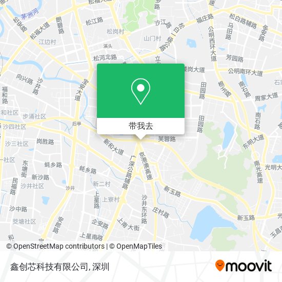 鑫创芯科技有限公司地图