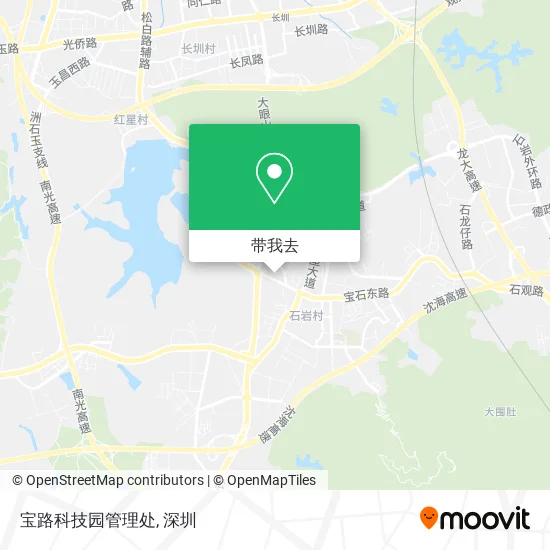 宝路科技园管理处地图