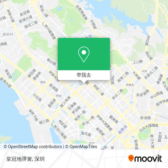 皇冠地弹簧地图