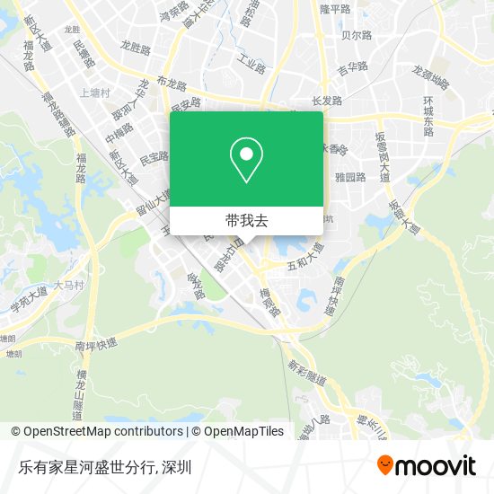 乐有家星河盛世分行地图