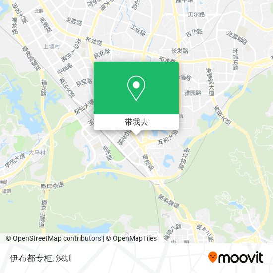 伊布都专柜地图