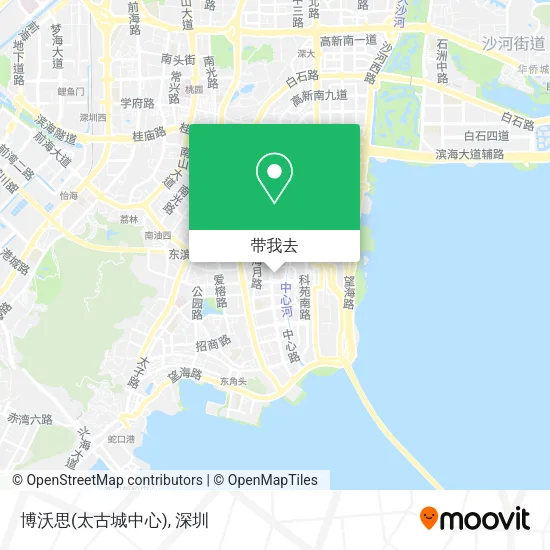 博沃思(太古城中心)地图