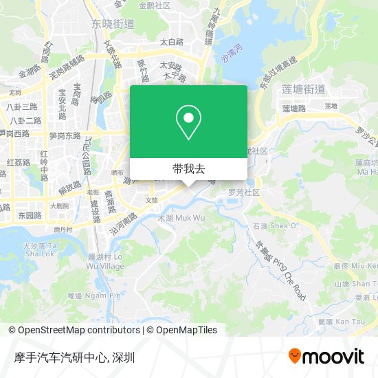 摩手汽车汽研中心地图