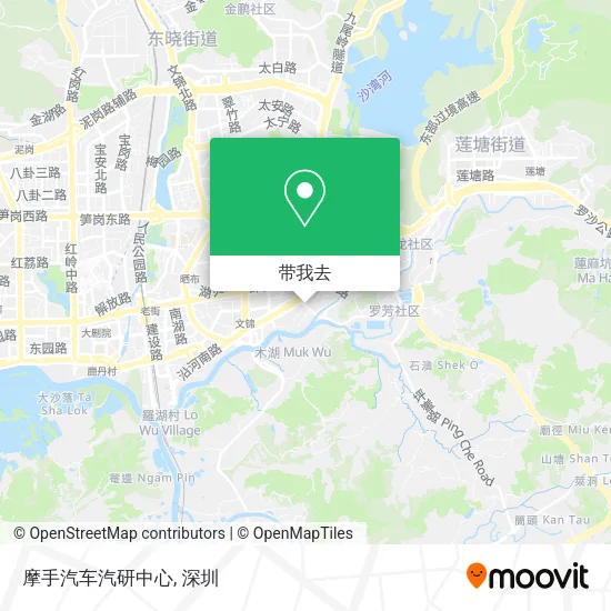 摩手汽车汽研中心地图