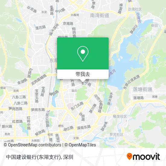 中国建设银行(东湖支行)地图