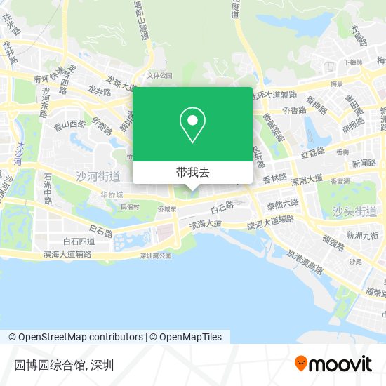园博园综合馆地图