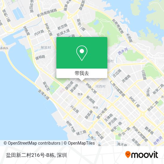 盐田新二村216号-B栋地图