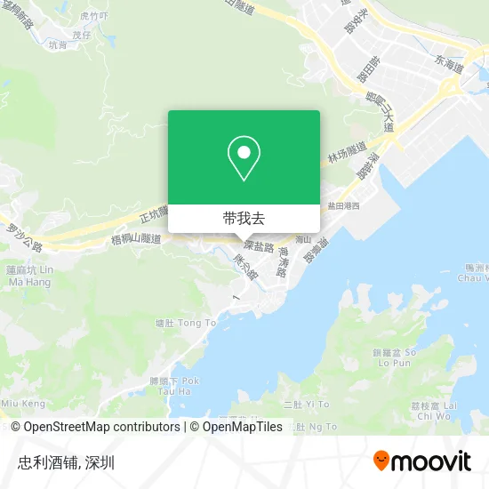 忠利酒铺地图