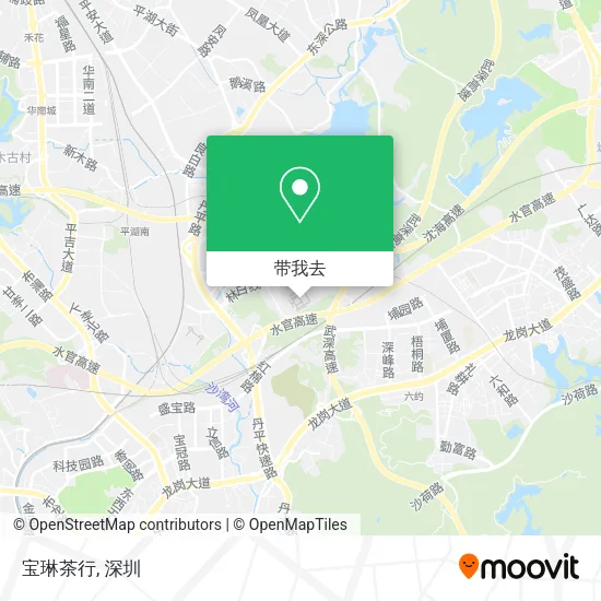 宝琳茶行地图