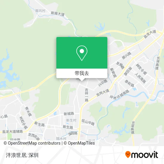 泮浪世居地图