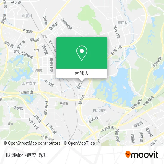 味湘缘小碗菜地图