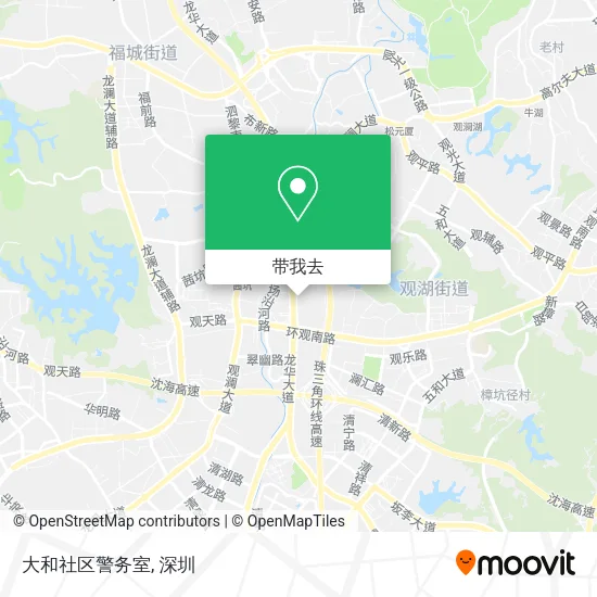 大和社区警务室地图