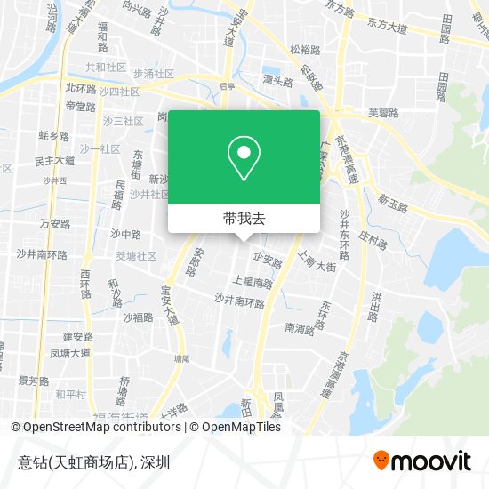 意钻(天虹商场店)地图