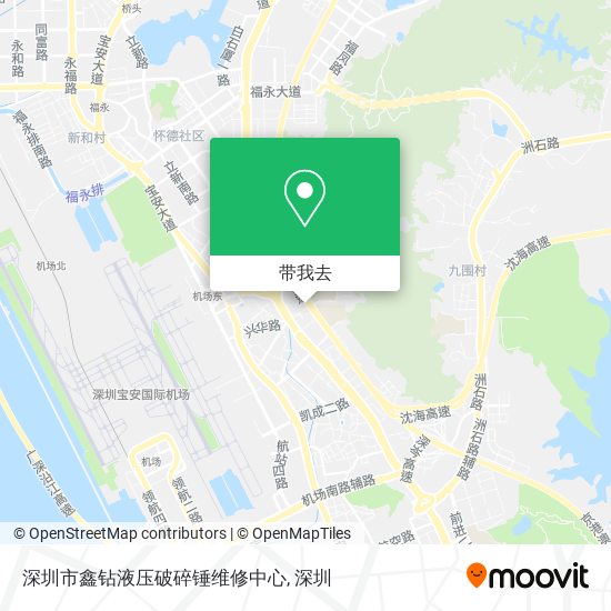 深圳市鑫钻液压破碎锤维修中心地图