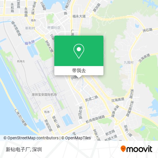 新钻电子厂地图