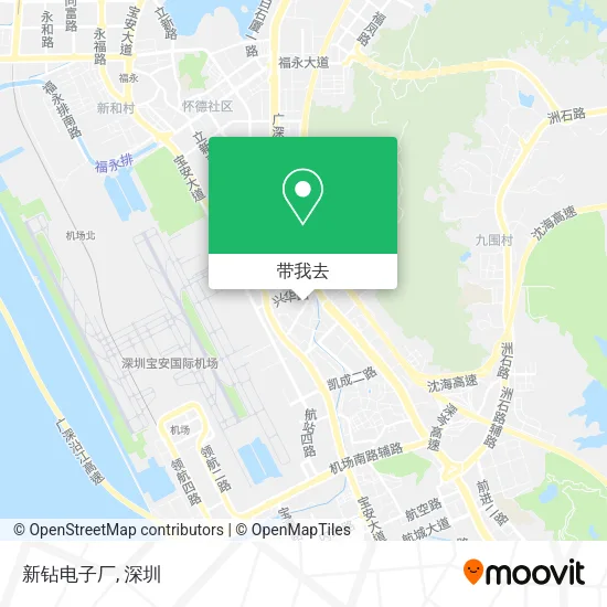 新钻电子厂地图