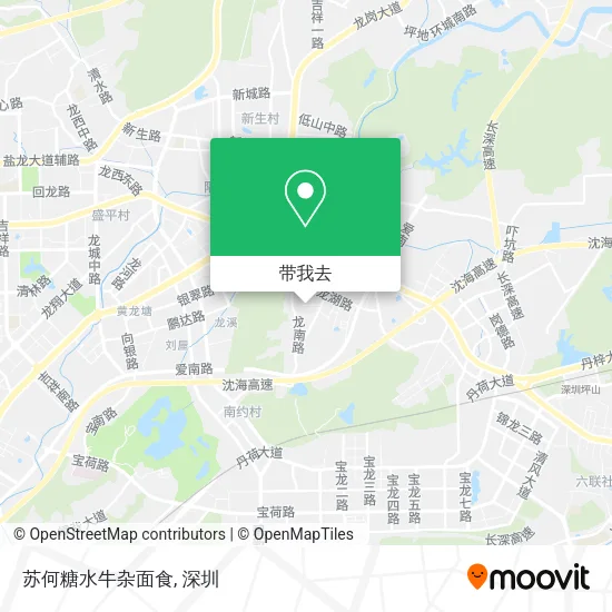 苏何糖水牛杂面食地图