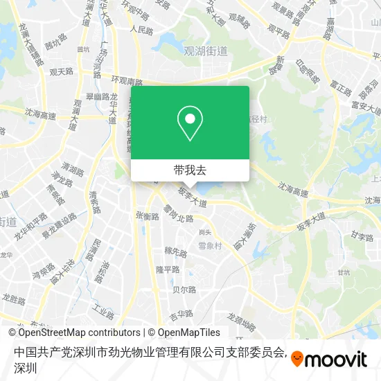 中国共产党深圳市劲光物业管理有限公司支部委员会地图