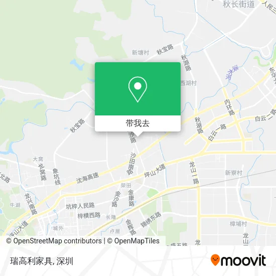 瑞高利家具地图