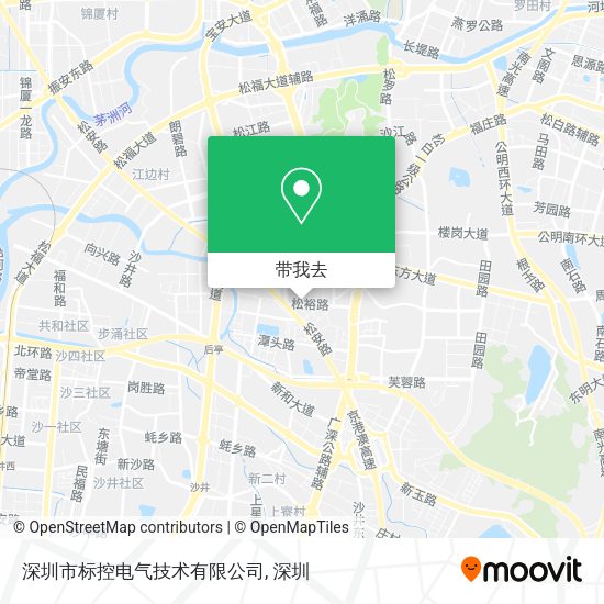 深圳市标控电气技术有限公司地图