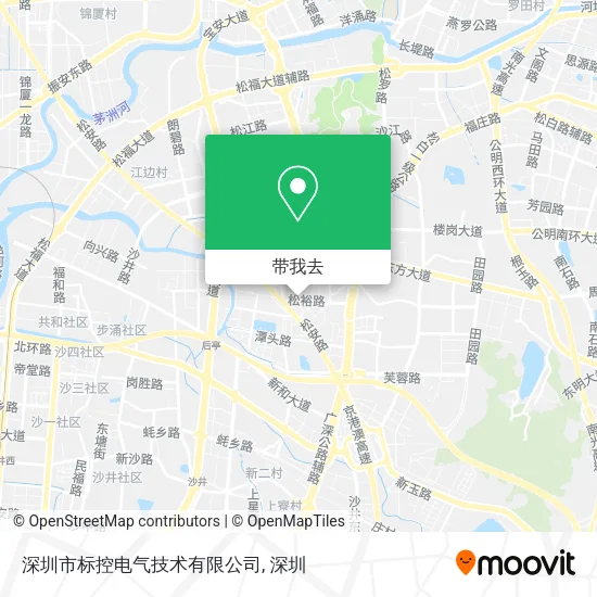 深圳市标控电气技术有限公司地图