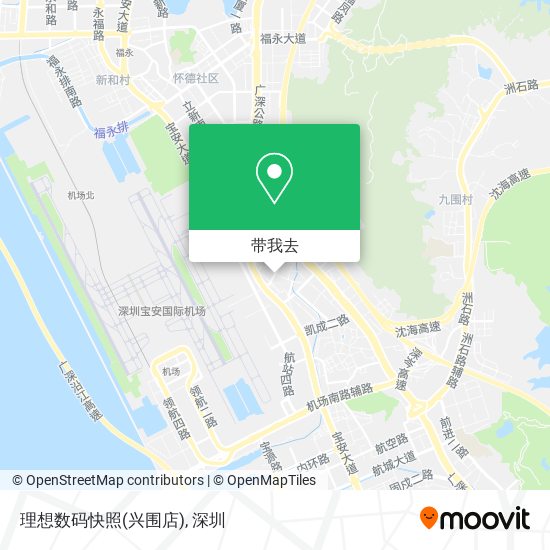 理想数码快照(兴围店)地图