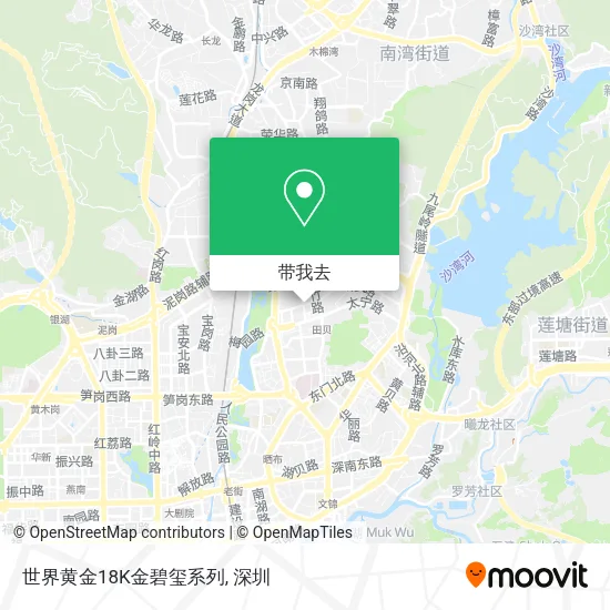 世界黄金18K金碧玺系列地图