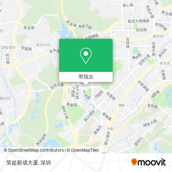 荣超新成大厦地图