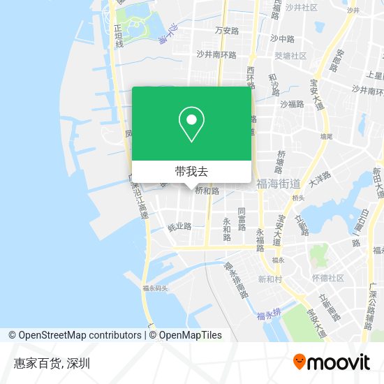 惠家百货地图