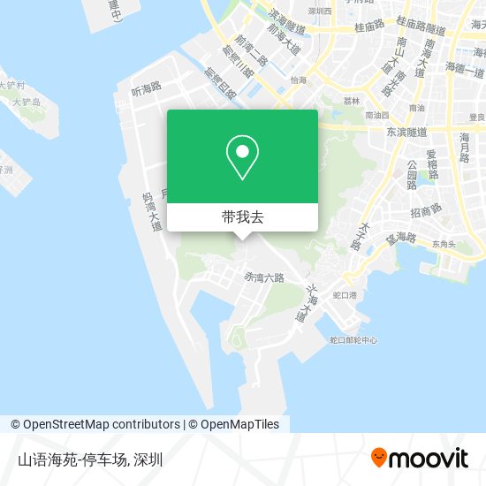 山语海苑-停车场地图