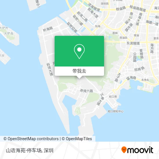 山语海苑-停车场地图