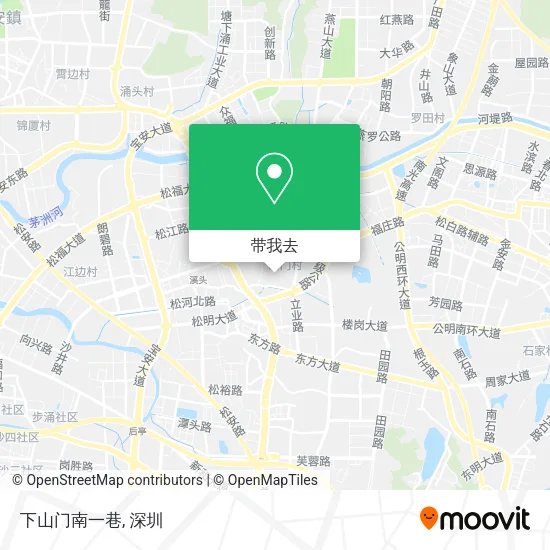 下山门南一巷地图