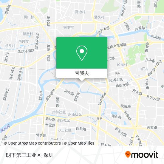 朗下第三工业区地图