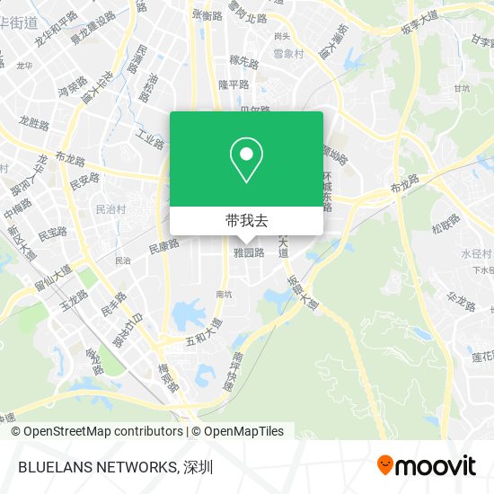 BLUELANS NETWORKS地图
