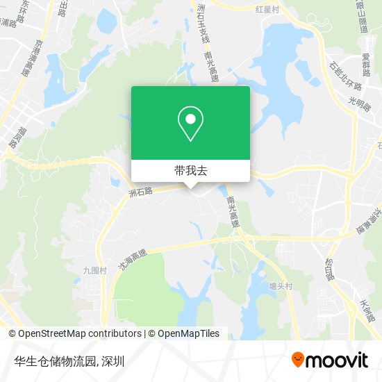 华生仓储物流园地图