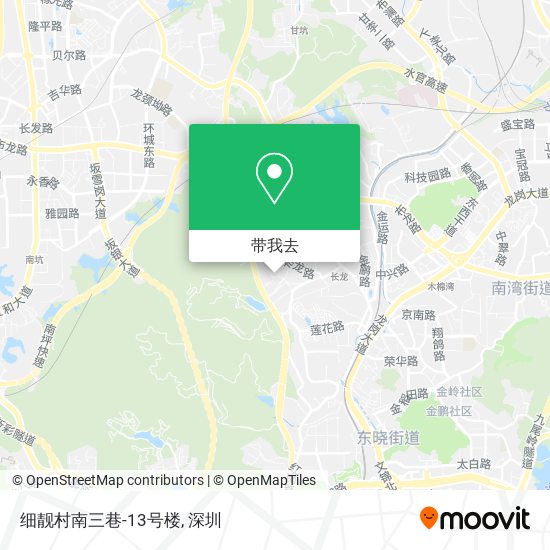细靓村南三巷-13号楼地图