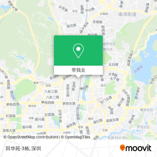 田华苑-3栋地图