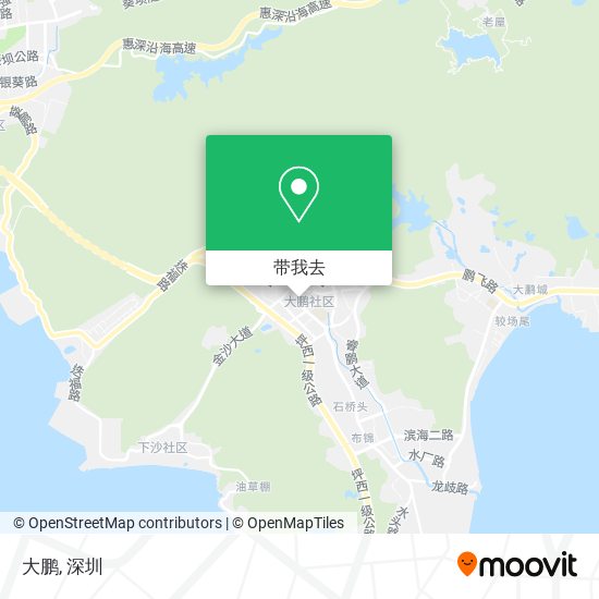 大鹏地图