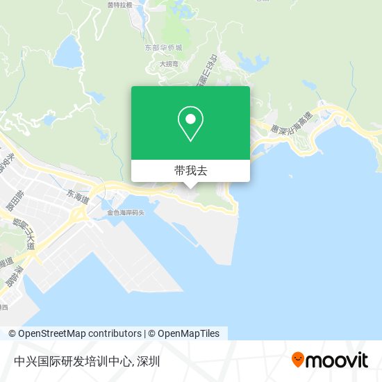 中兴国际研发培训中心地图