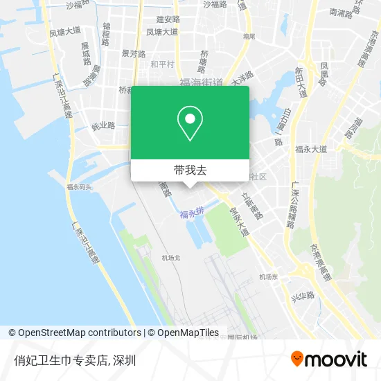 俏妃卫生巾专卖店地图