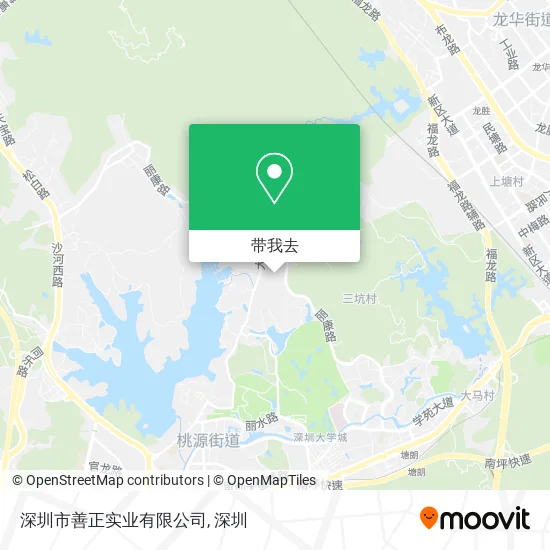 深圳市善正实业有限公司地图