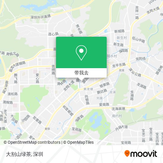 大别山绿茶地图